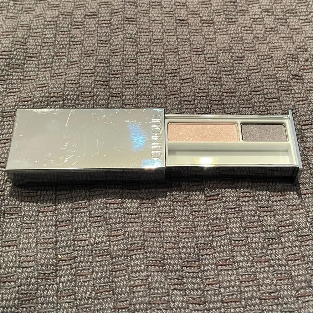 NEW - CLINIQUE All About Shadow DUO *UPTOWN DOWNTOWN*